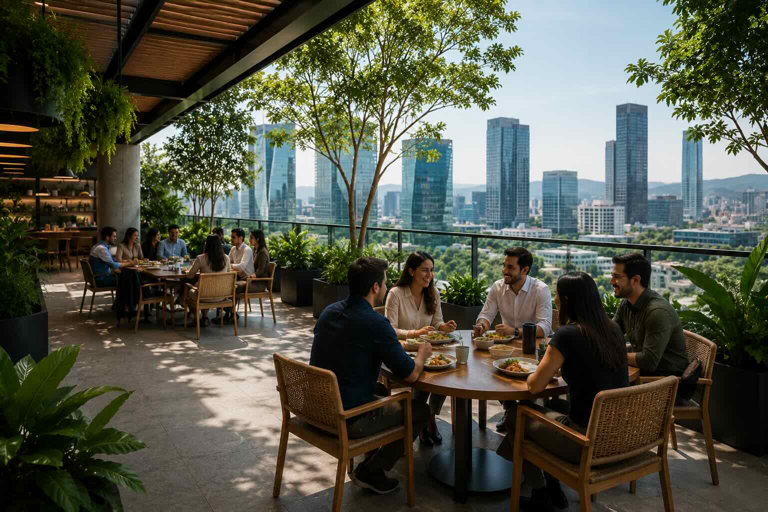 Experiencia digital de comedor empresarial